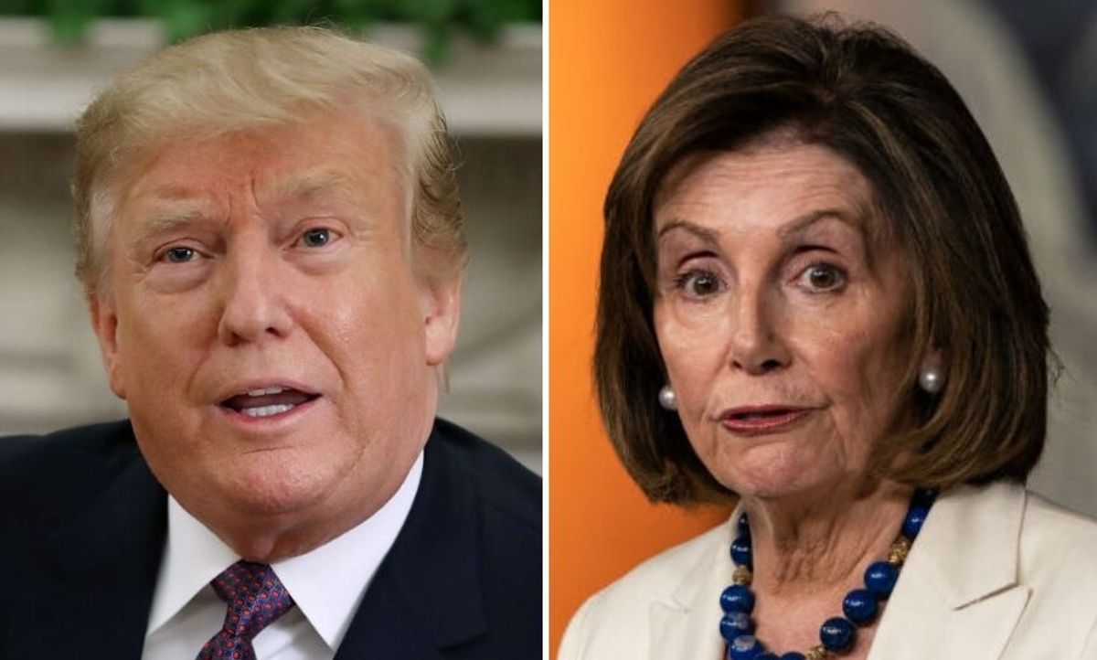 Donald Trump Sends Nancy Pelosi 6 Page Rage-Filled Letter Protesting Impeachment, Compares It to Salem Witch Trials