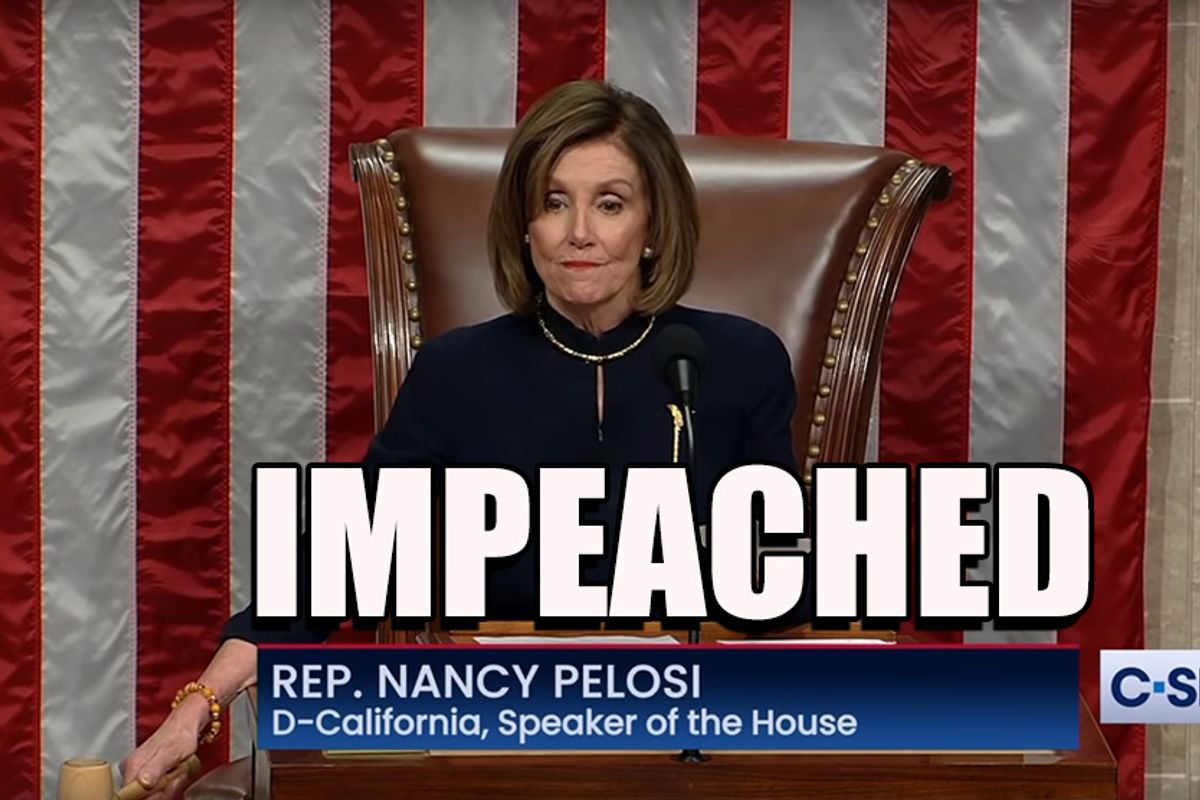 Don't F*ck With Nancy. Wonkagenda For Thurs., Dec. 19, 2019