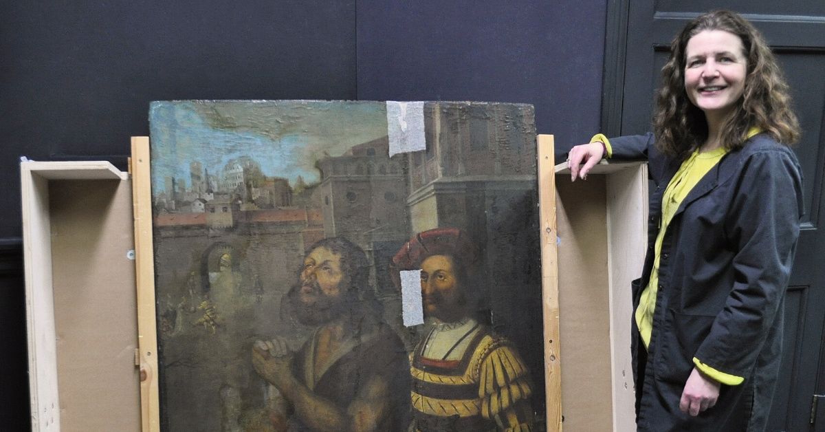X-Ray Of 400-Year-Old Artwork Reveals 16th Century Nativity Scene Painting Hidden Behind It