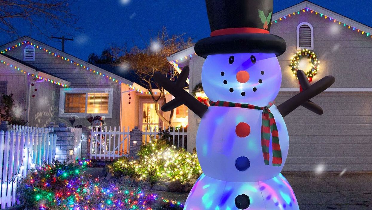 13 outdoor inflatables that are peak Christmas