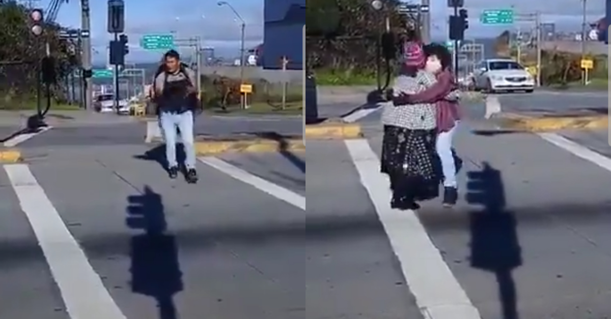 Guy Magically Transforms Himself Into A Dancing Couple In The Middle Of The Street