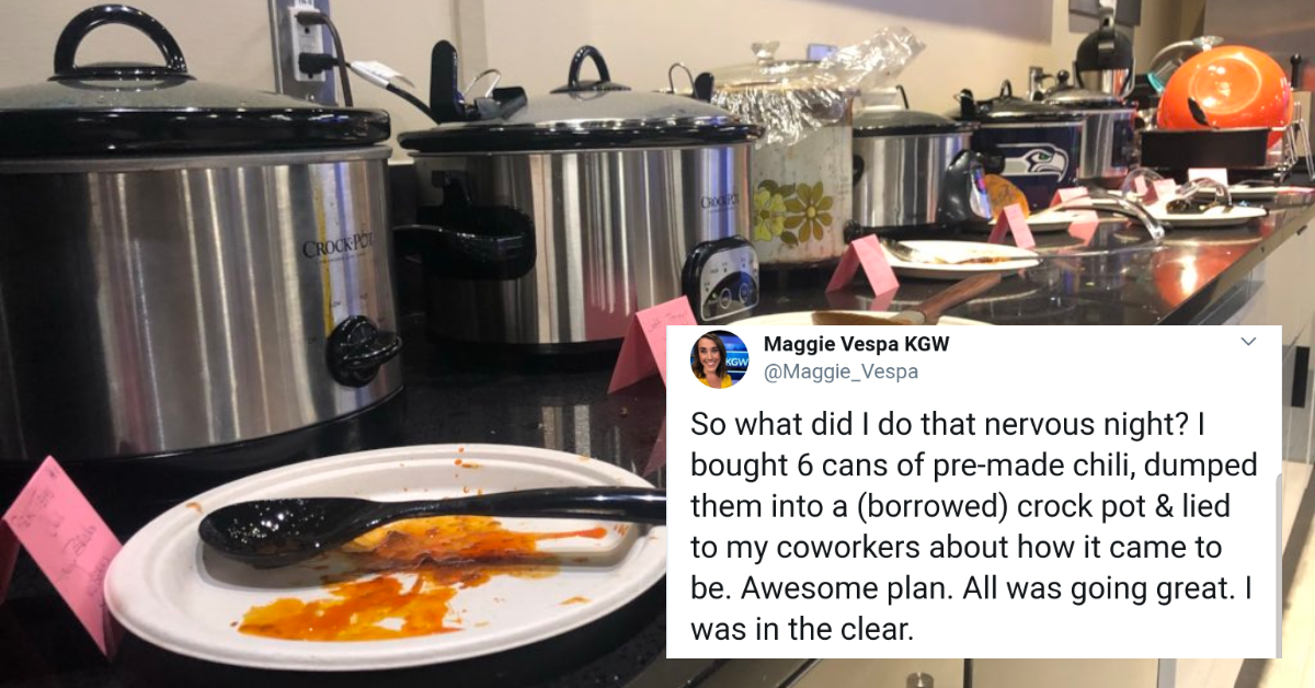 News Station's Chili Cook-Off Nearly Boils Over After Reporter Admits That She Cheated