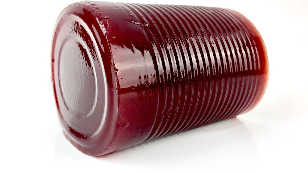 Canned cranberry sauce is The Devil and don't let The Devil in your house this Thanksgiving