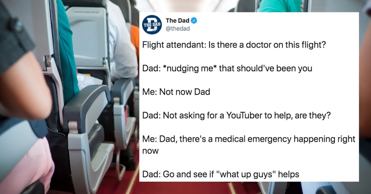 Self-Deprecating 'Is There A Doctor On Board?' Meme Roasts The Tropes Of Every Profession