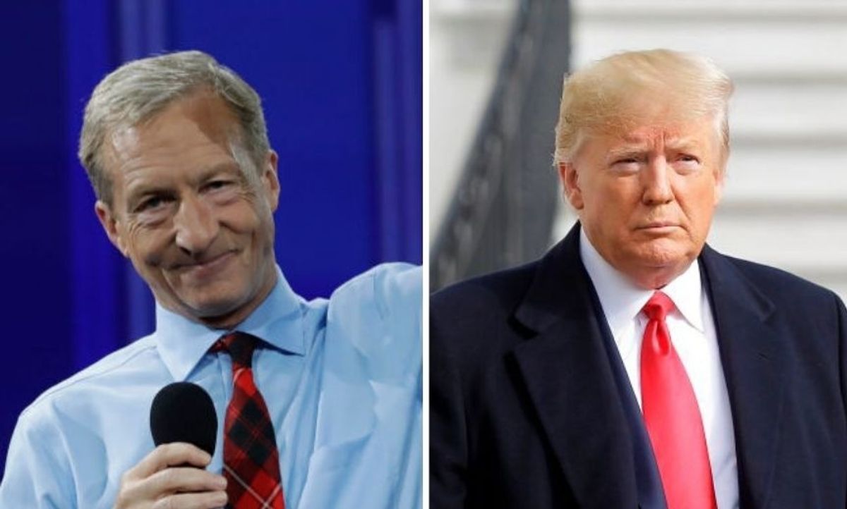 Tom Steyer Purchased KeepAmericaGreat.com and Is Using It to Troll Trump in the Best Way