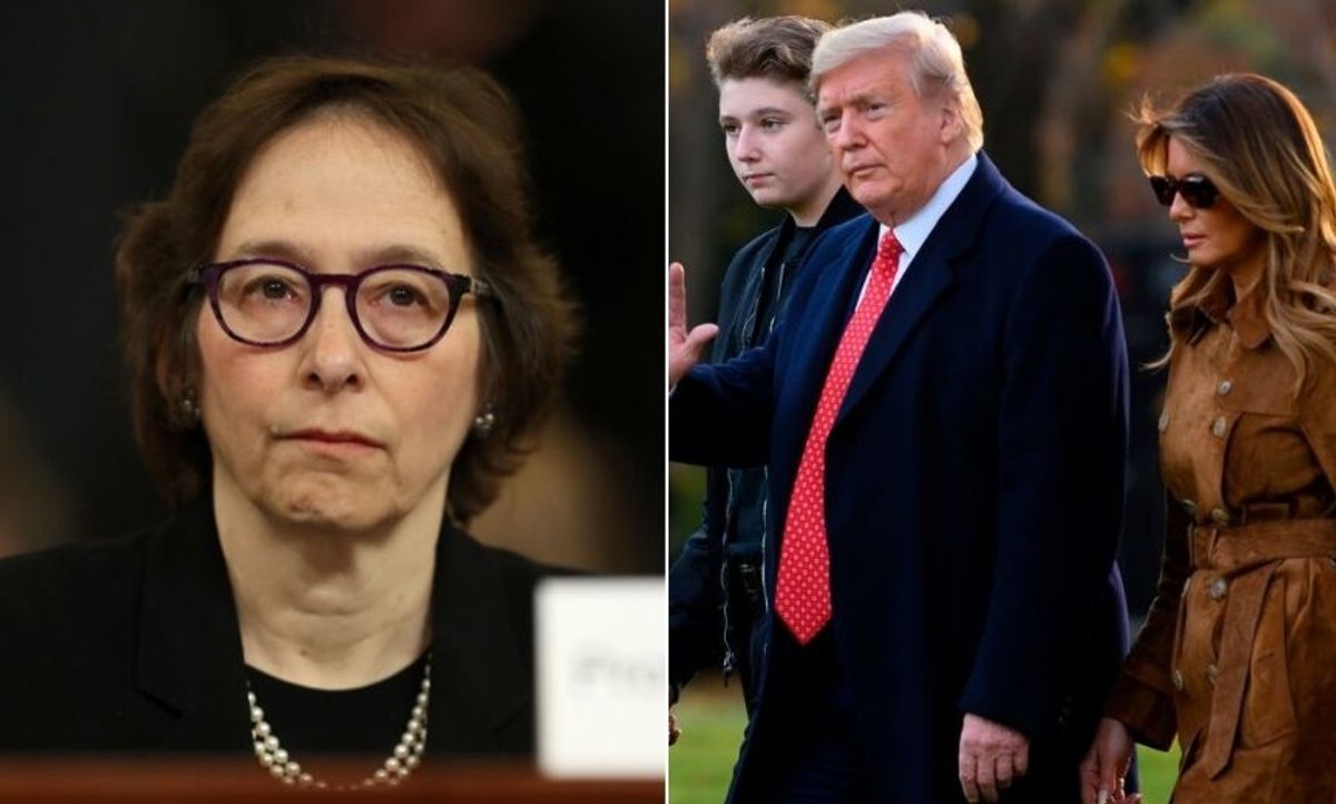 Impeachment Witness Apologizes For Quip About Barron Trump, Manages To Throw Shade At The President While She's At It