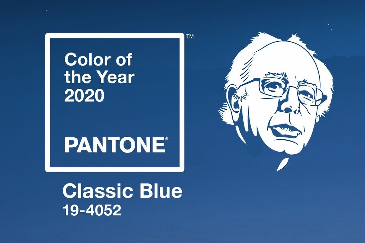 pantone bernie