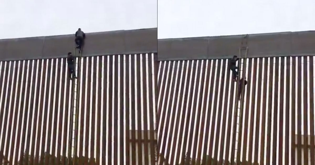 Trump Claimed His New Border Wall 'Can't Be Climbed'—But This Viral Video Proves Otherwise