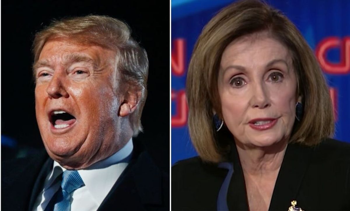 Trump Tried To Mock Nancy Pelosi For Having A 'Nervous Fit', And She Turned It Right Back Around In His Face