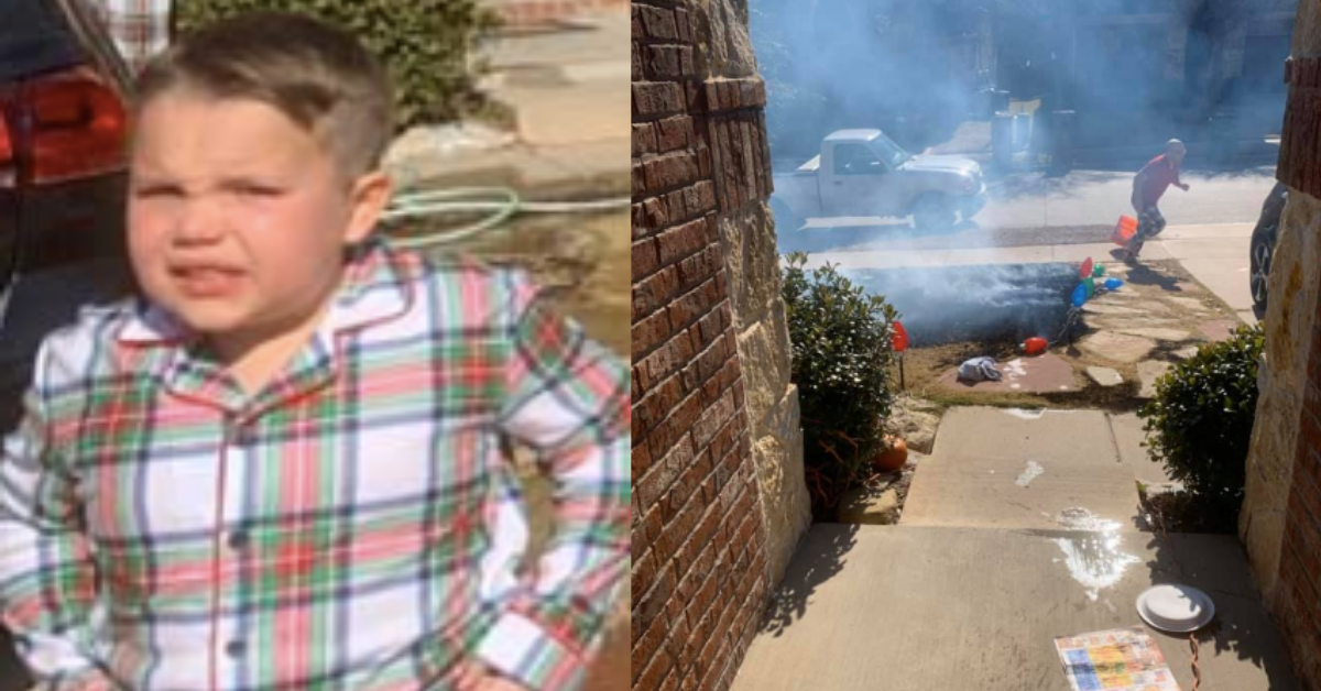 Texas Boy Gets Magnifying Glass For Christmas—Then Proceeds To Set The Lawn On Fire