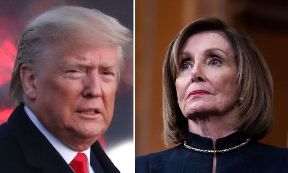 Nancy Pelosi Fires Back at Donald Trump After He Rages on Twitter About 'Most Unfair' Impeachment