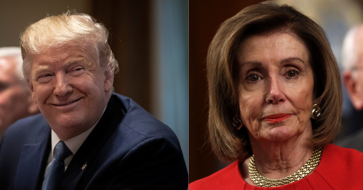 Trump Asks For 'Culture Of Respect' In Christmas Message Before Turning Around And Blasting 'Crazy' Nancy Pelosi