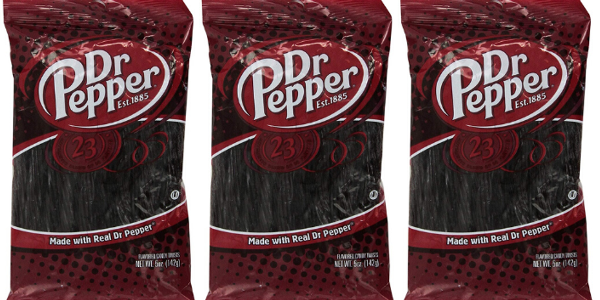 Dr Pepper licorice twists exist so you can finally chew your favorite