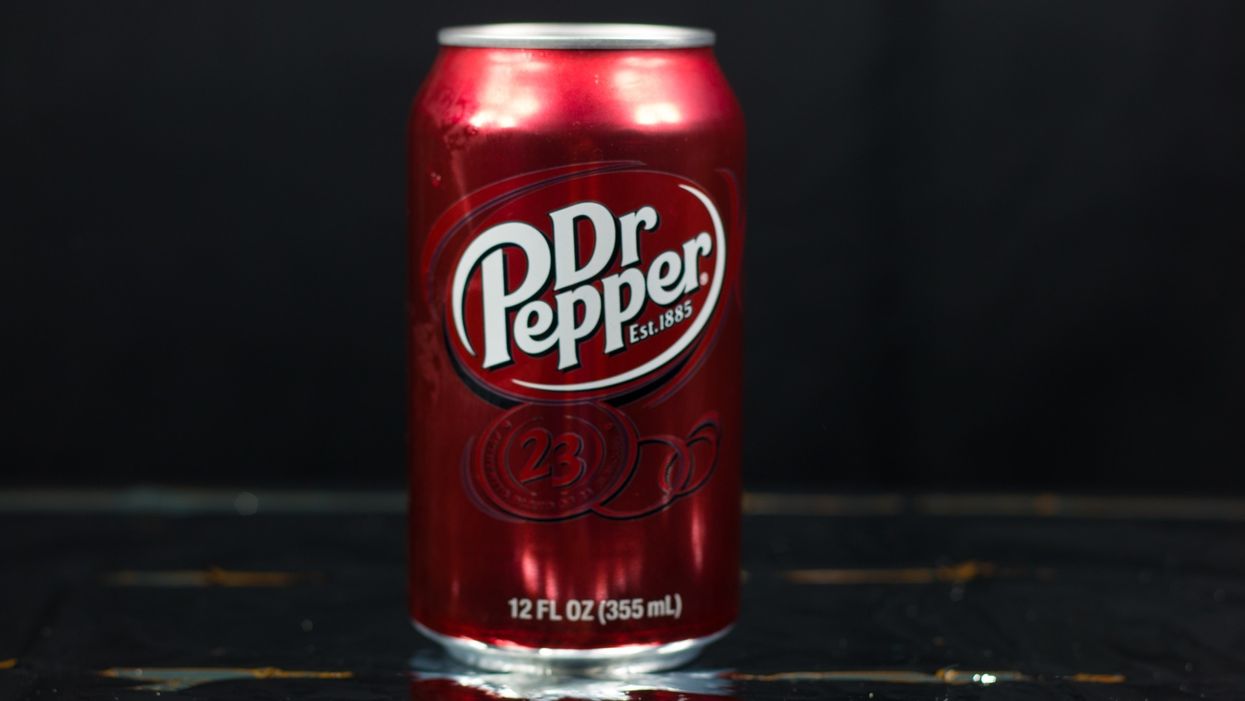 A Florida man drove his truck into the window of a closed bar just to steal a can of Dr Pepper