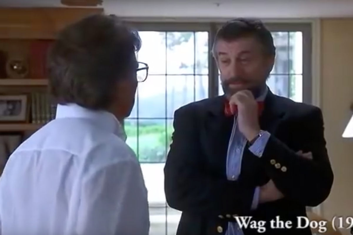 Sorry, Trump Probably Isn't Smart Enough To 'Wag The Dog' But He Sure Could Try!