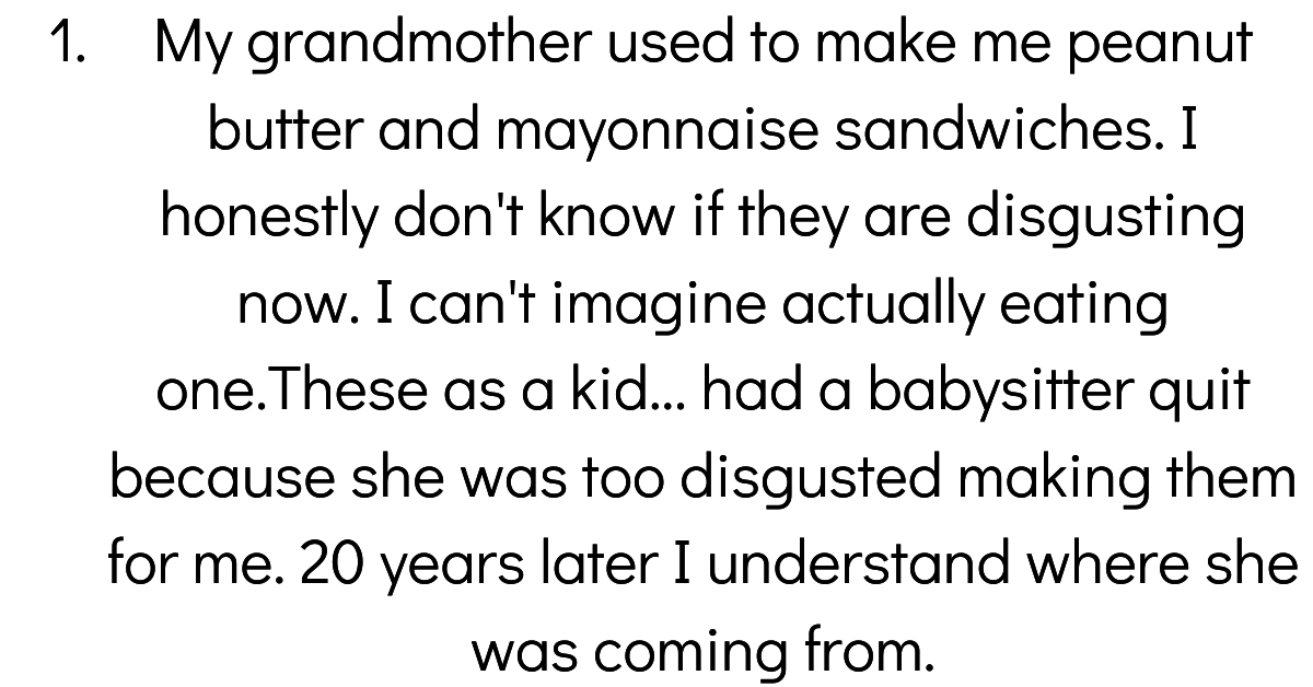 People Explain Which Childhood Meals They Can No Longer Stomach As An Adult