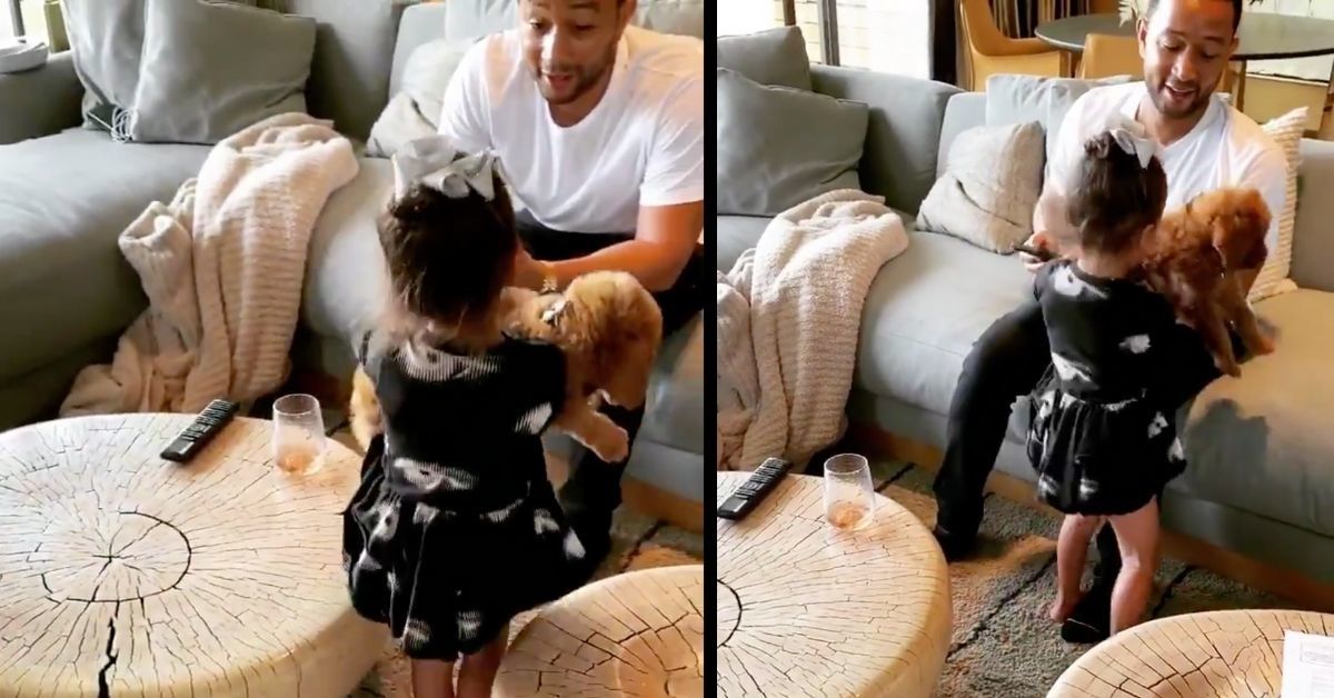 John Legend's Daughter Called Him By His First Name, And He Was Having None Of It