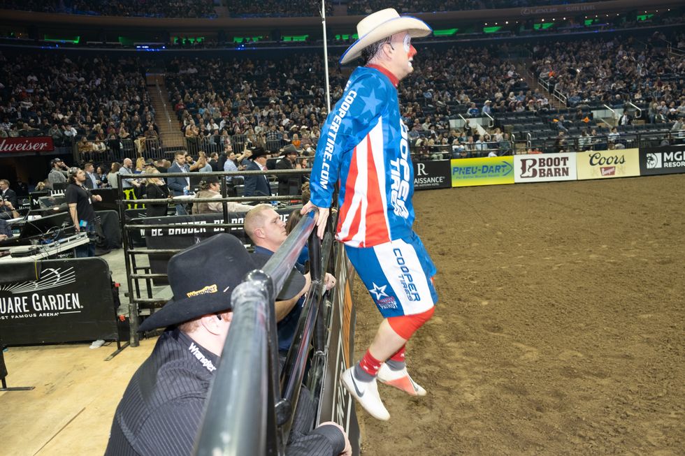 Haunting Photos From NYC Rodeo Professional Bull Riders MSG PAPER