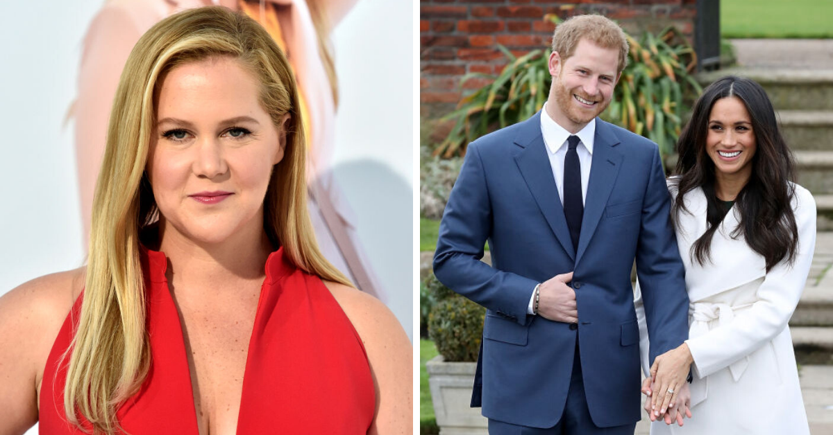Amy Schumer Trolls Meghan Markle And Prince Harry With A 'Royal' Announcement Of Her Own