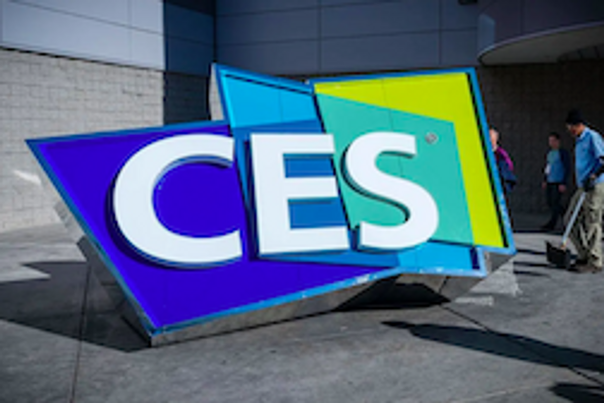 CES 2019 logo in Las Vegas