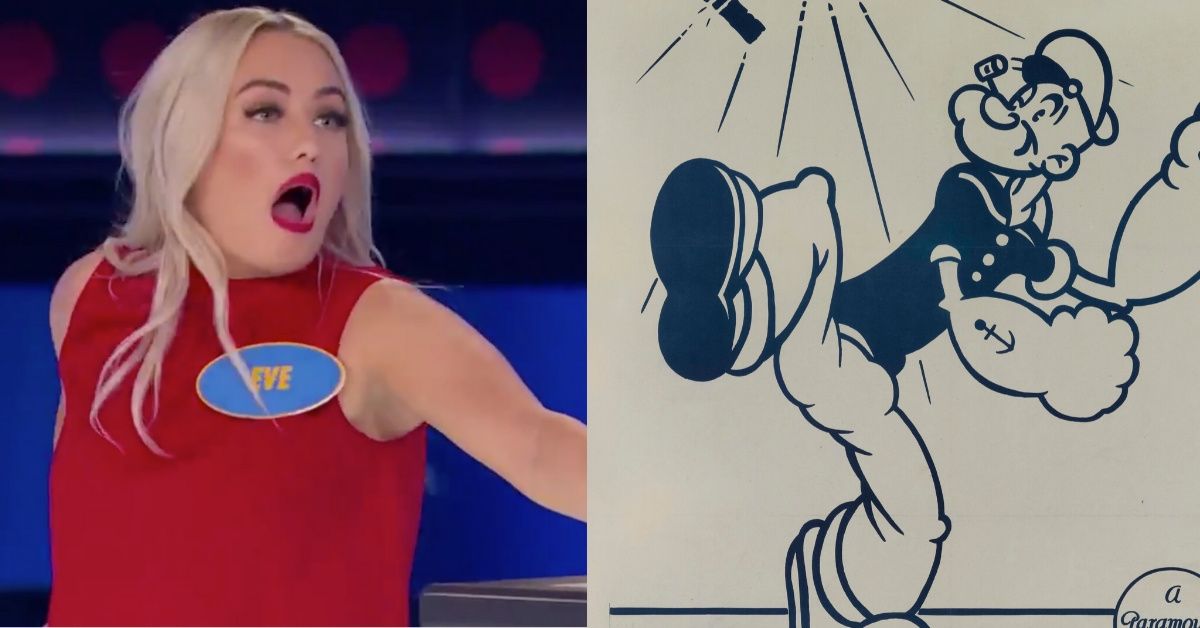 'Family Feud' Contestant Hilariously Whiffs Sudden Death Question About Popeye