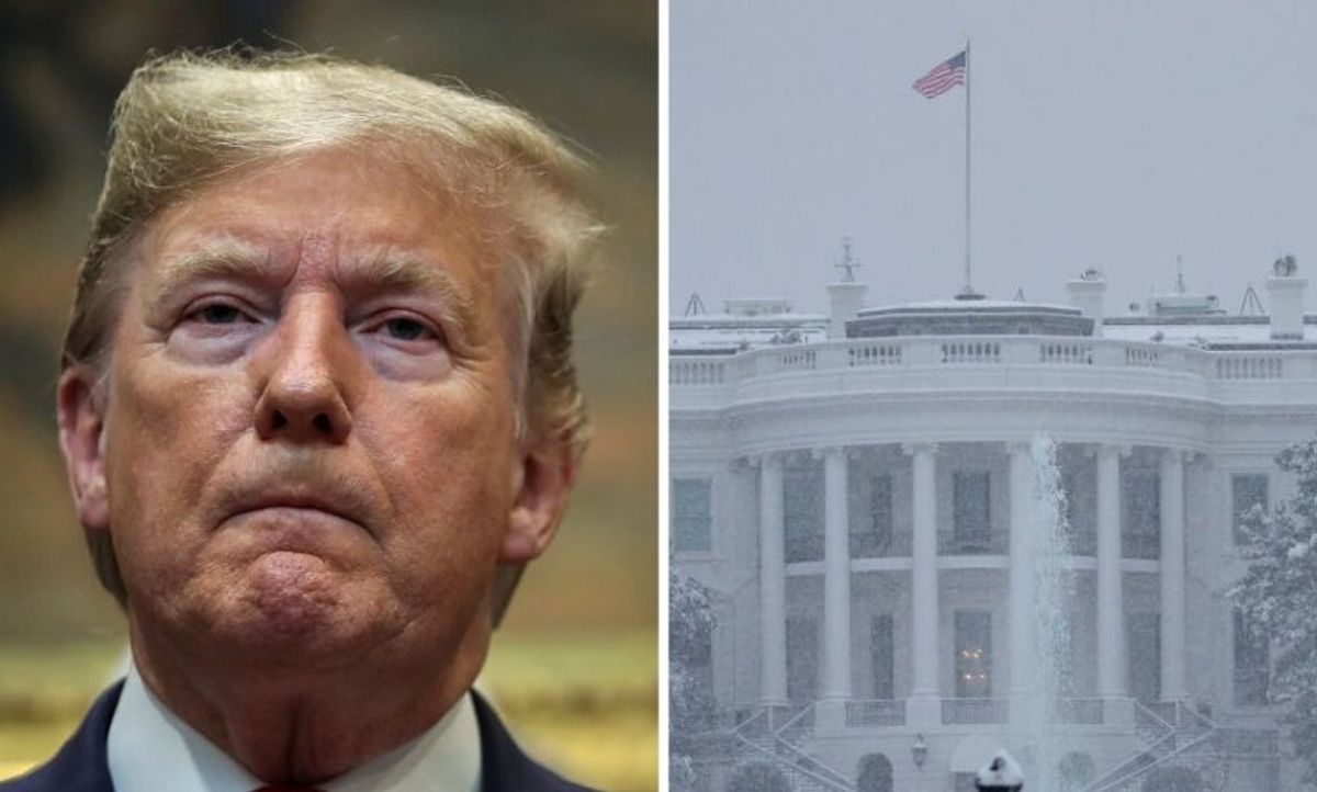 The White House Announced 'First Snow of the Year' When It Was Way Too Warm to Snow in DC and People Called Them Out