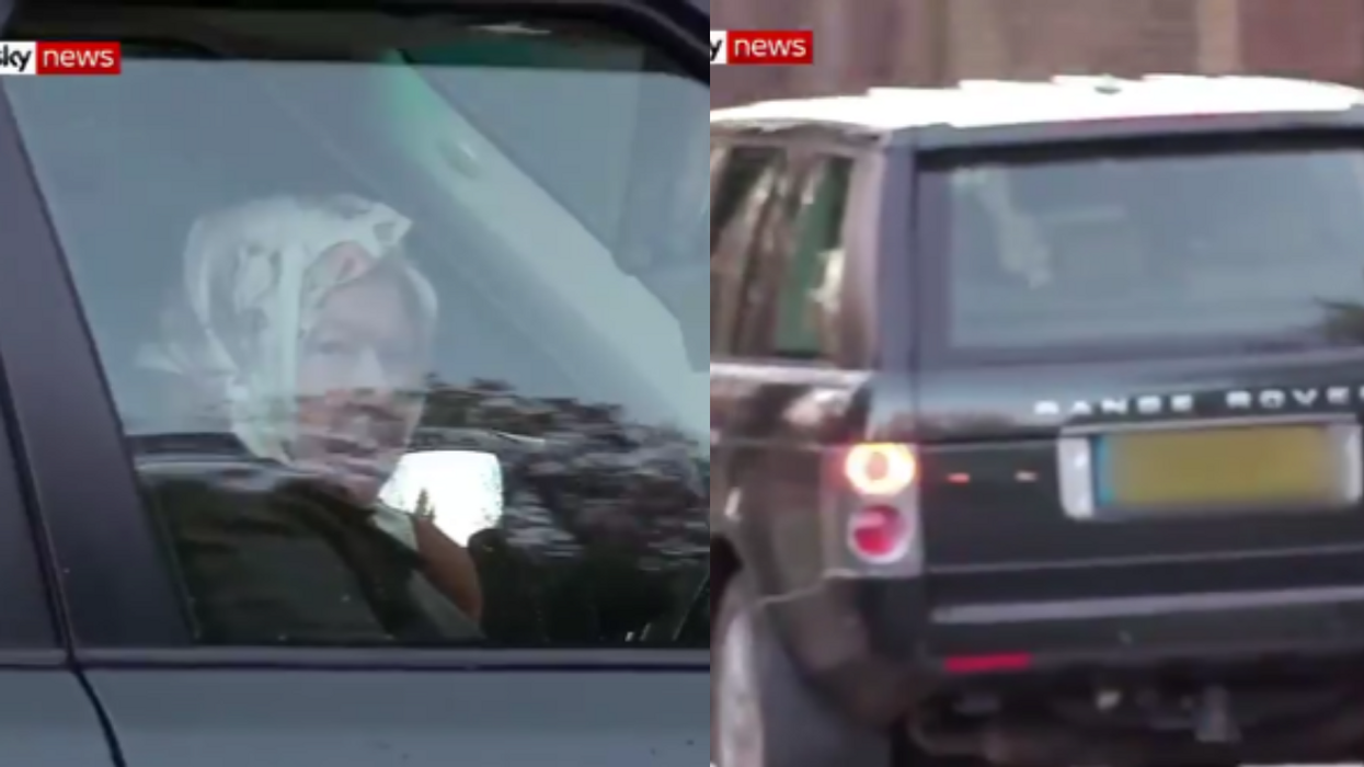 Viral Video Of Queen Elizabeth Driving Around In A Range Rover At 93 Has The Internet Shook
