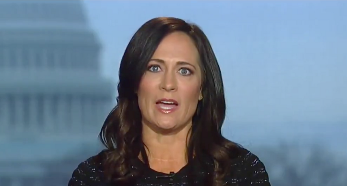 Stephanie Grisham Tried to Defend Trump's False Retweet about Pelosi and Schumer Pledging Allegiance to Iran and It Didn't Go Well