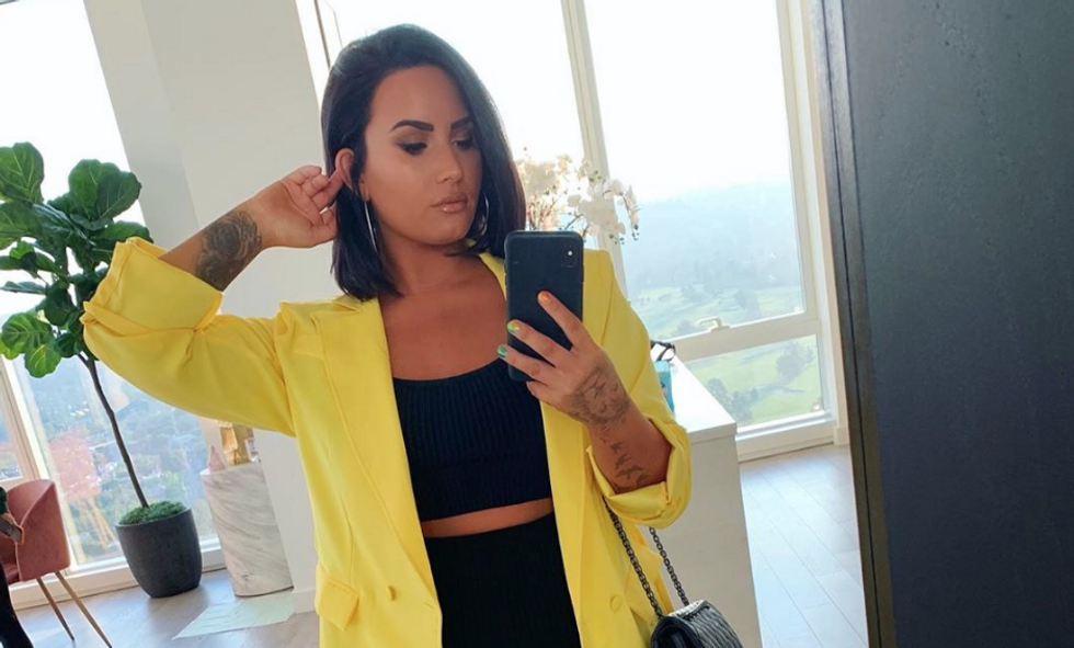 TMZ Announced Demi Lovato's 2020 Super Bowl Performance By Referencing Her 2018 Overdose, NOT Cool