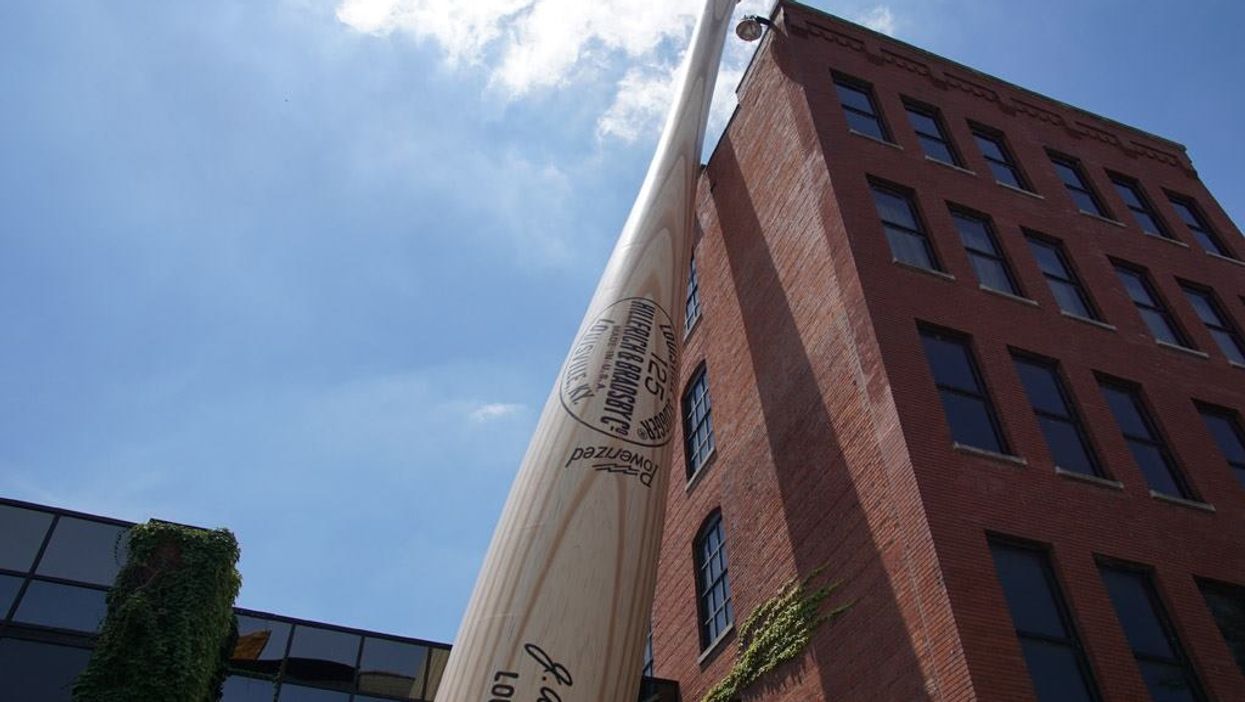 See the World's Largest Baseball Bat and tour the Louisville Slugger factory