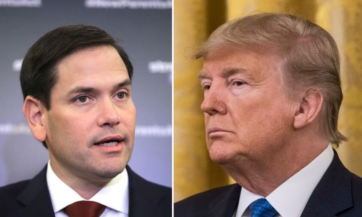 Marco Rubio Just Threw Donald Trump Under the Bus in His Statement Announcing His Vote to Acquit