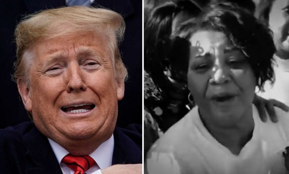 Trump Ripped To Shreds Over Super Bowl Ad About Black Woman He Helped Release From Prison