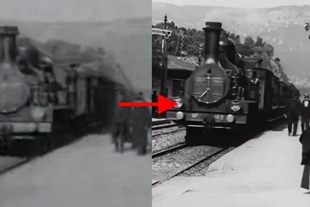 Historic footage from 1896 has been beautifully remastered to look like it was shot in 2020