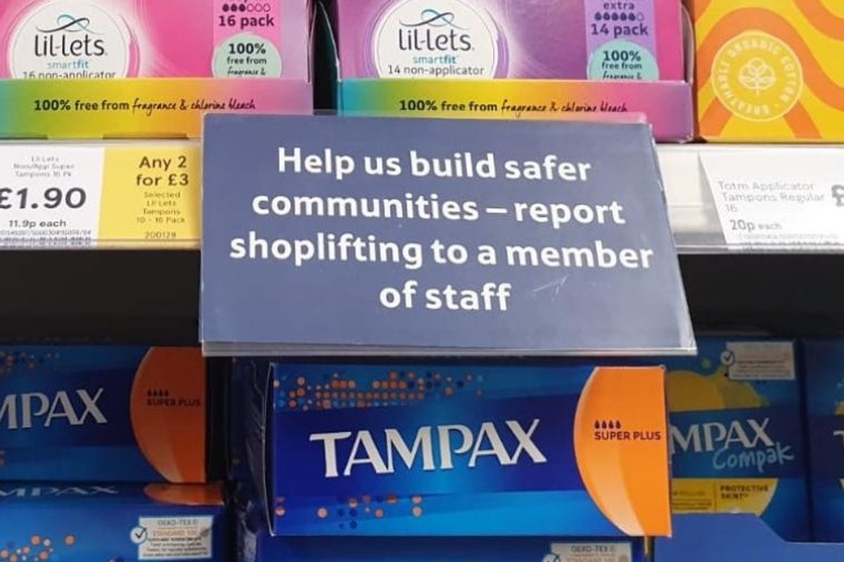 A grocery chain asked people to report tampon shoplifters. It sparked a backlash about women's health.