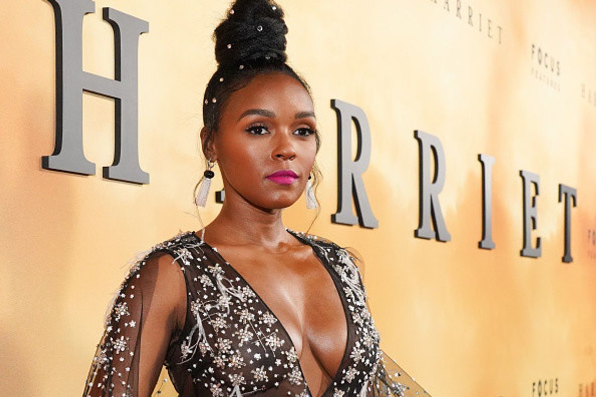 Janelle Monáe at the premiere of "Harriet"