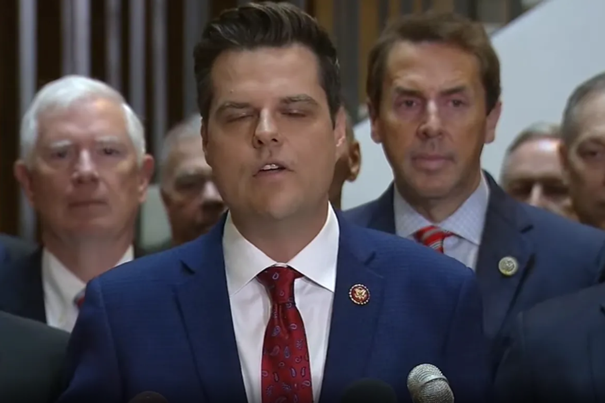 Everybody Hates Matt Gaetz And His Stupid Large Face