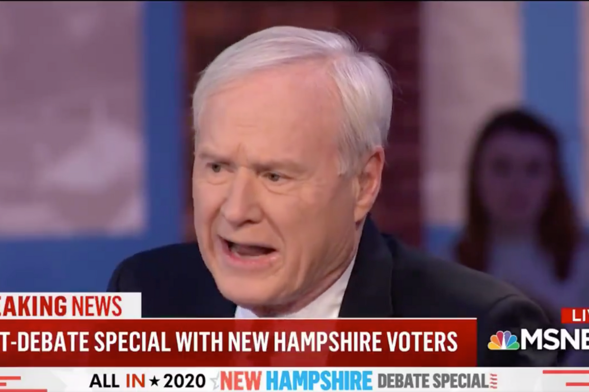 Relax, Chris Matthews. No One Is Going To Behead You.