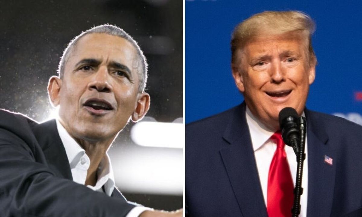 Obama's Former Photographer Highlighted Trump's Pettiness With An Old Prank Pic Of Obama