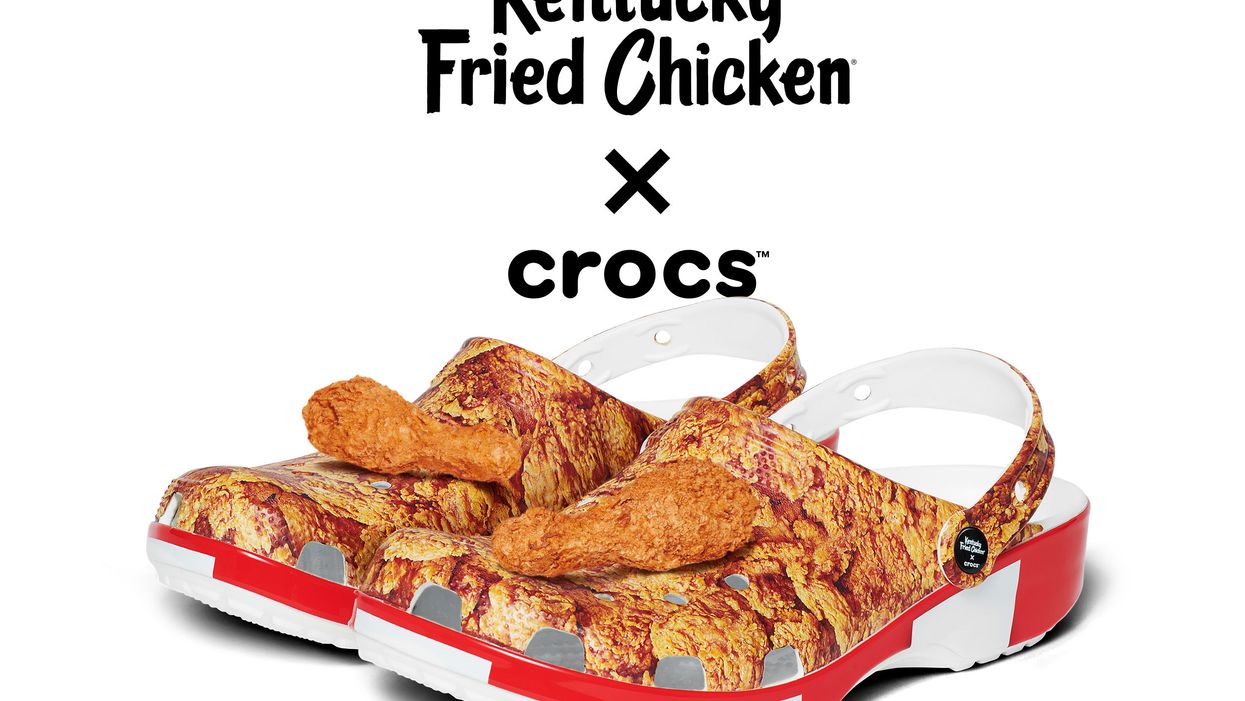 There are now KFC Crocs complete with fried chicken shoe charms, and this needs to stop