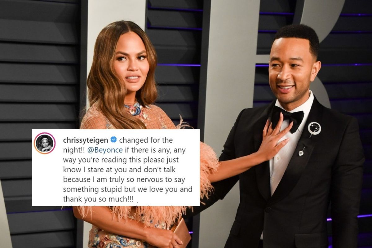 Chrissy Teigen and John Legend