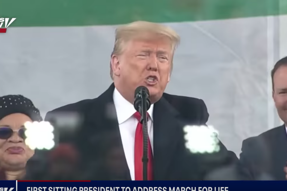 Man Who Has Almost Definitely Paid For His Share Of Abortions Gives Speech At Forced Birth Rally