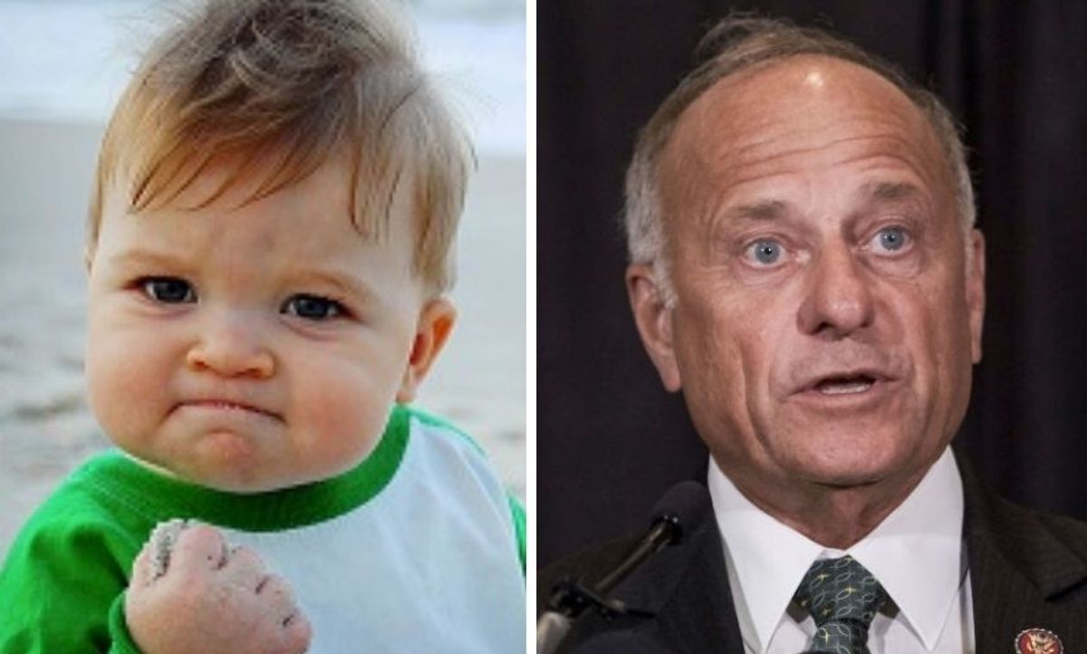 Mom Of 'Success Kid' Sends White Nationalist GOP Rep. Steve King Cease-And-Desist Letter For Using Her Son's Image To Fundraise
