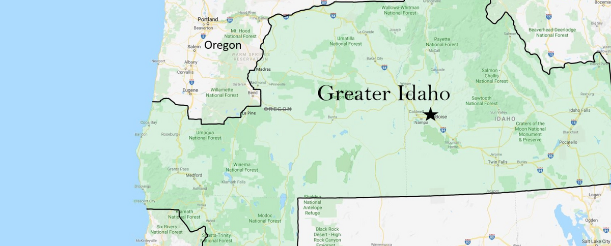A Group Of 'Outraged' Oregon Residents Started A Petition To Secede From Oregon And Join Idaho Instead