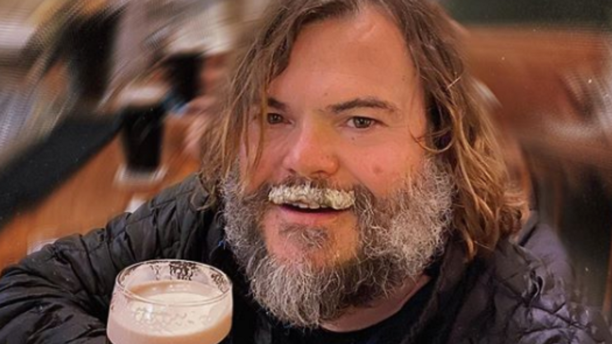 Jack Black Posted A Trippy Picture Of Himself Drinking A Pint Of Guinness, And A Glorious Photoshop Battle Ensued