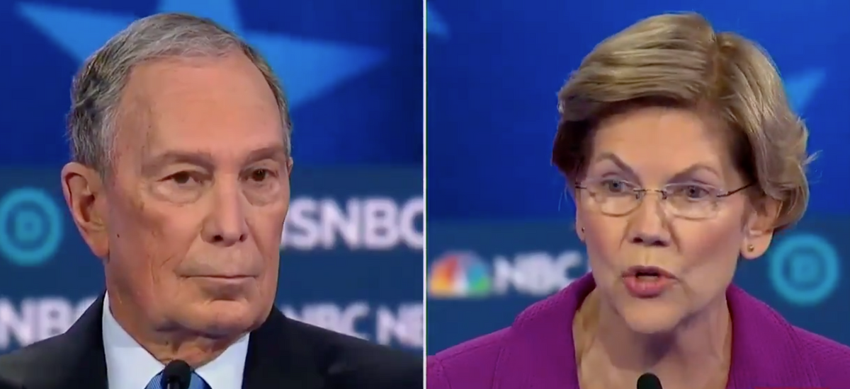Internet Hero Edits Mike Bloomberg's Wikipedia Page to Reflect His 'Cause of Death' After Warren Eviscerated Him at Debate