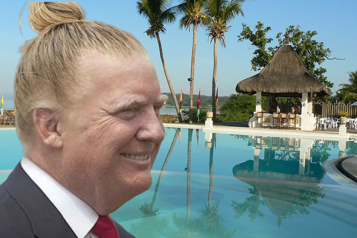 Trump Might Make Corporations Pay Minimum Tax, Might Also Quit Job And Just Travel, Man