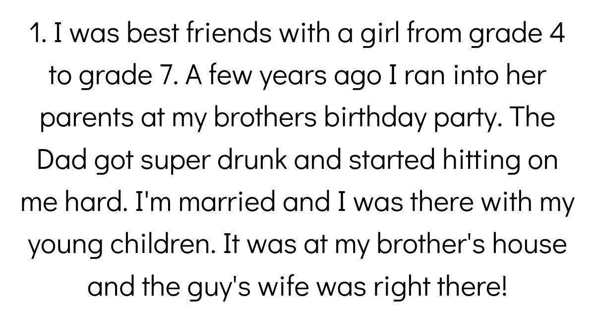 People Share The Strangest Experience They've Had With A Friend's Parent