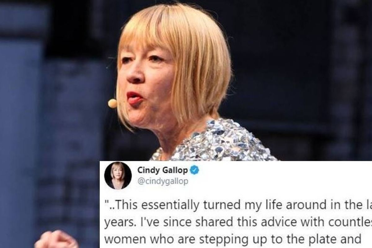 Business consultant Cindy Gallop  says she has the perfect advice for any woman negotiating her pay