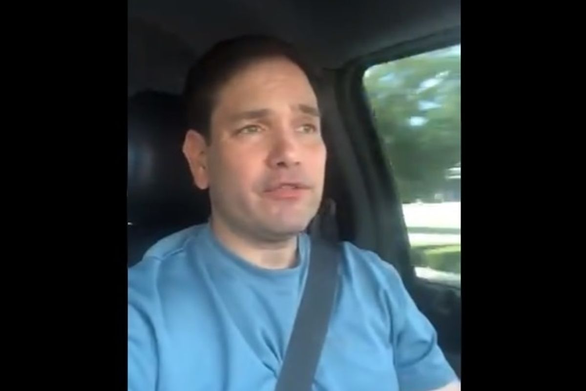 Marco Rubio Stars In 'Dipsh*ts In Cars Blathering About Socialism'