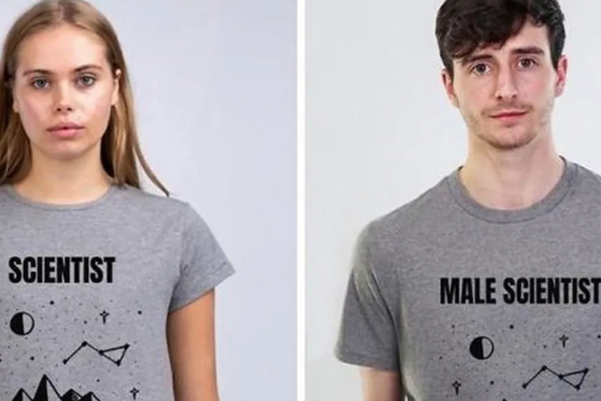 Man exposes the absurdity of sexist marketing by creating shirts that label men like we do women